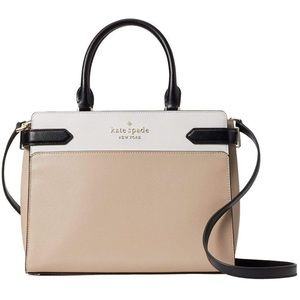 Kate Spade NY Staci Med Saffiano Leather Satchel